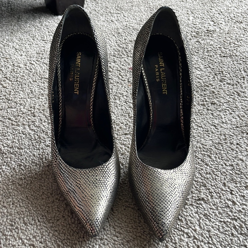 YSL stiletto heels